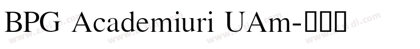 BPG Academiuri UAm字体转换